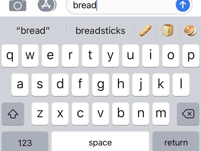 First, here's how Apple's system works. Predictive text must be turned on, and you need to type the entire word to see if Apple suggests an emoji for it.