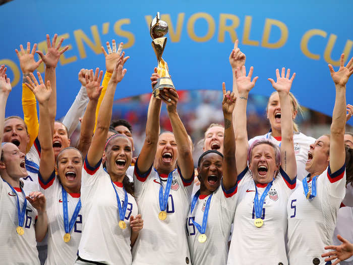 The United States defeated the Netherlands 2-0 in the championship round of the 2019 FIFA Women's World Cup.