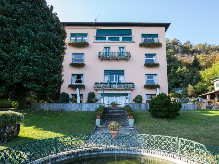 Villa Mondadori is one of the most famous homes on Lake Maggiore, which borders Italy's Lombardy and Piemonte regions.
