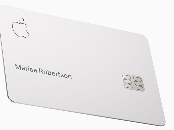 Apple Card is an all metal rectangle that looks exactly what you'd expect a credit card from Apple to look like: