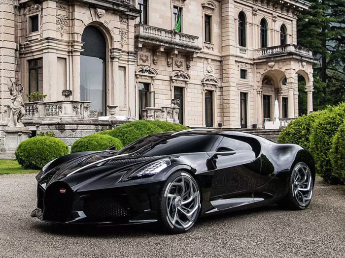 The La Voiture Noire is a one-of-a-kind car with a price tag of $18.7 million. The car's pretax price stands at €11 million, or $12,306,470, according to Bugatti, and the rest of the price comes from taxes.