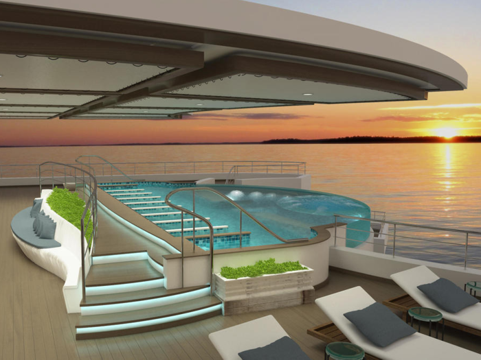 Blue World Voyages describes the ship as a "wellness community on water."