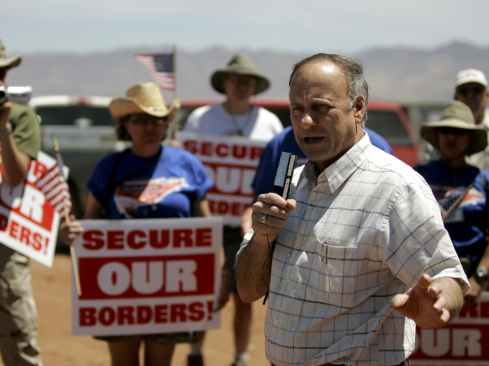 At a Las Vegas rally in 2006, King characterized the deaths of Americans at the hands of undocumented immigrants "a slow-motion Holocaust."
