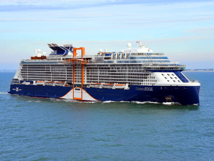 The Celebrity Edge debuted in 2018.