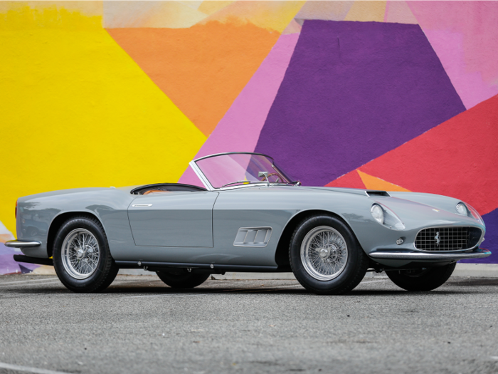 1958 Ferrari 250 GT LWB California Spider: $9.905 million