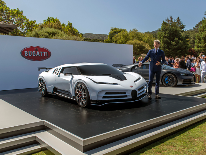 “With the Centodieci, we pay homage to the EB110 super sports car which was built in the 1990s and is very much a part of our tradition-steeped history,” President of Bugatti Stephan Winkelmann said in a prepared statement.