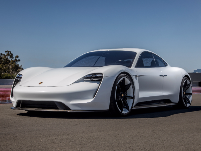 The Taycan will be Porsche's first all-electric production vehicle.