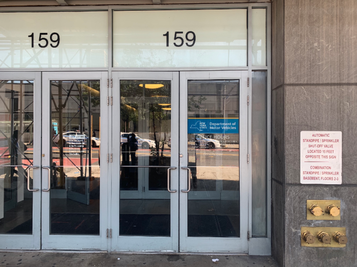 I arrived at the Harlem DMV at around 8:50 a.m. on a Monday, about 20 minutes after it opened.
