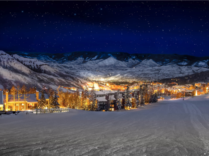 Once a small mining town, Aspen, Colorado, is now the most expensive ski town in America — and only one of four ski destinations in the world where homes consistently sell for over $25 million.