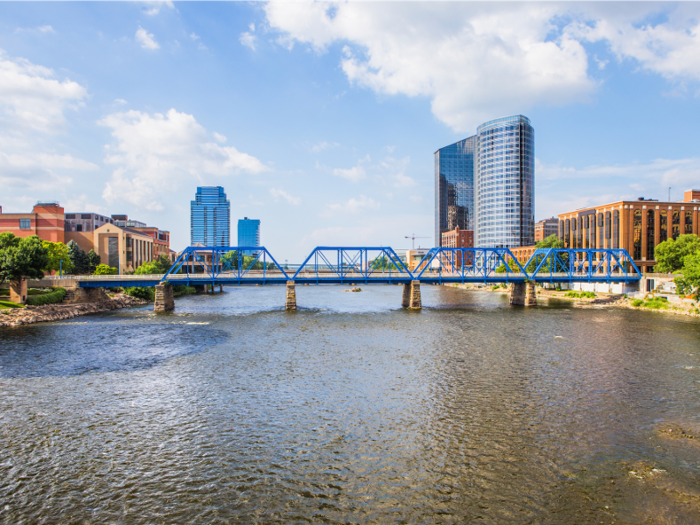 15. The median home value in Grand Rapids, Michigan, is $161,800.