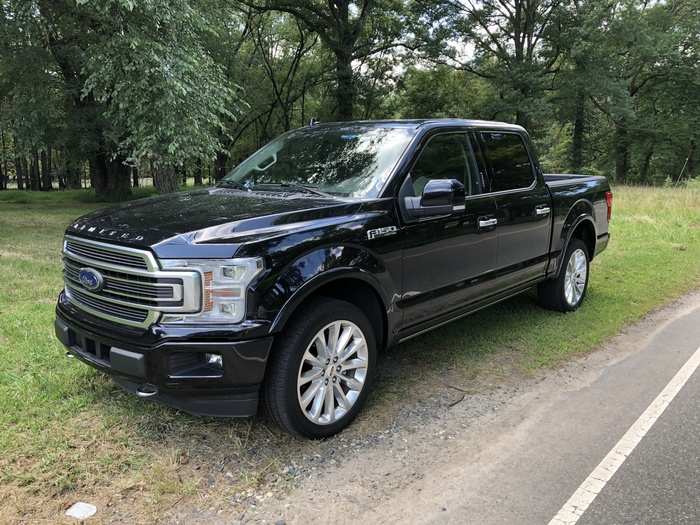 Up first for our consideration is the mighty Ford F-150 — the reigning king, the bestselling vehicle in the USA every year since Ronald Reagan was in the White House.  The champ. The legend. The icon.
