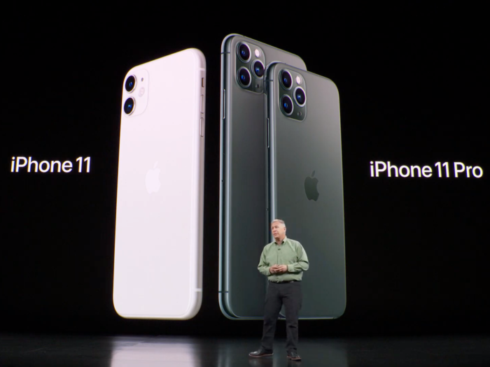 The new iPhone 11 has two cameras, and the iPhone 11 Pro and Pro Max have three cameras.