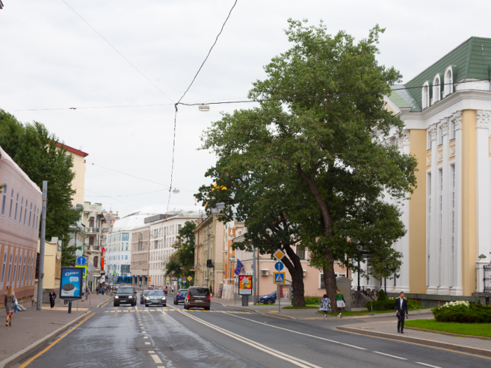 Moscow's "Golden Mile" is home to some of the city's most expensive real estate.