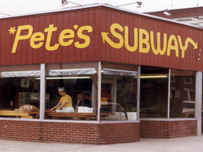 The first Subway was actually called Pete's Super Submarines.