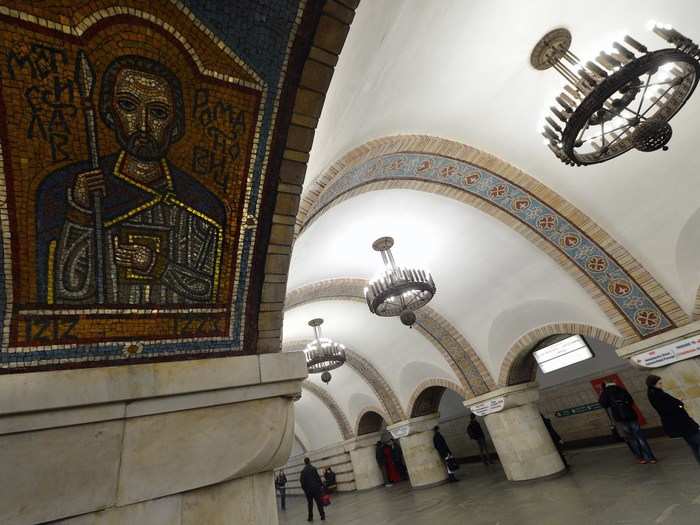 Ukraine's metro was the first one the Soviet Union considered building in the 1880s, but its first stations weren't built until 1960, 35 years after Moscow's subway first opened.