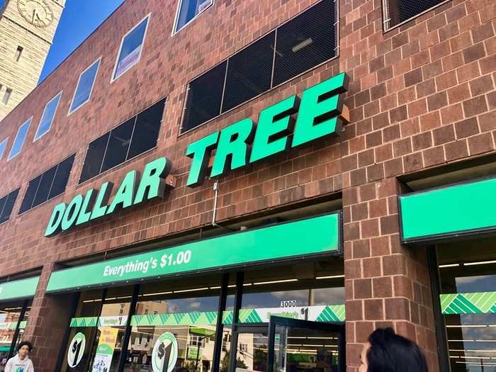 The brick facade of Dollar Tree looked promising and we entered ready to find some deals.