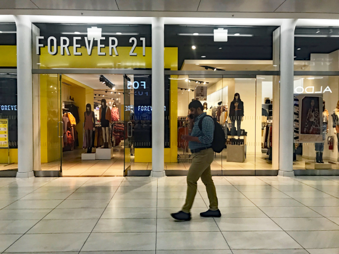 First, we visited the Forever 21 store located inside of New York City's Oculus, a major shopping and transportation hub in the Financial District.