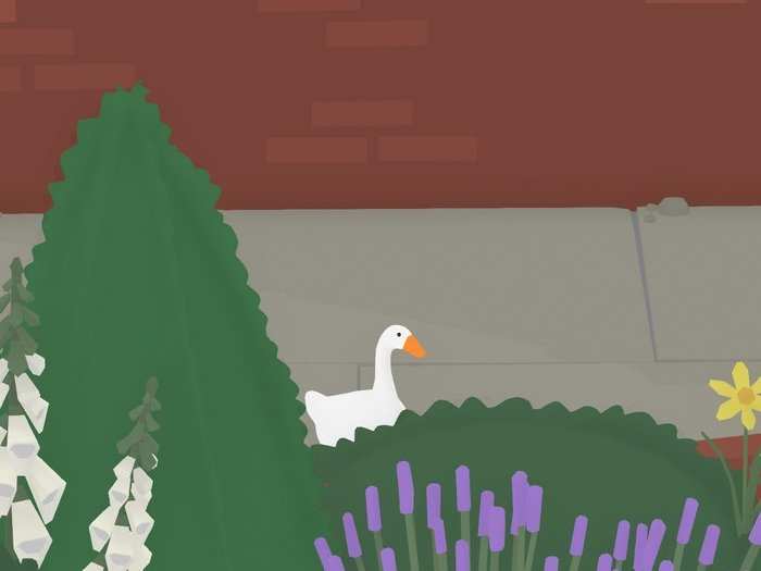Everything in "Untitled Goose Game" — from the art style to the controls — is blessedly accessible.