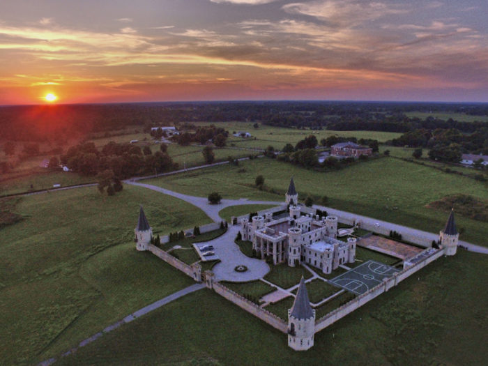 The Kentucky Castle is a four-star luxury hotel in Versailles, Kentucky.