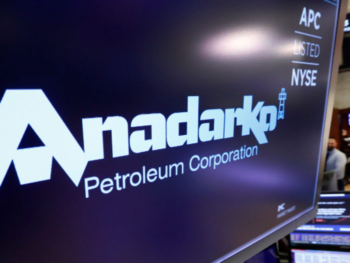 5. Occidental Petroleum + Anadarko Petroleum