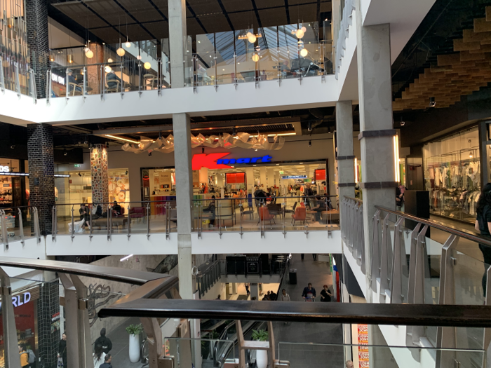 The Kmart I visited in Sydney was located on the first floor of the Broadway Shopping Centre — or what Americans would call the second floor.