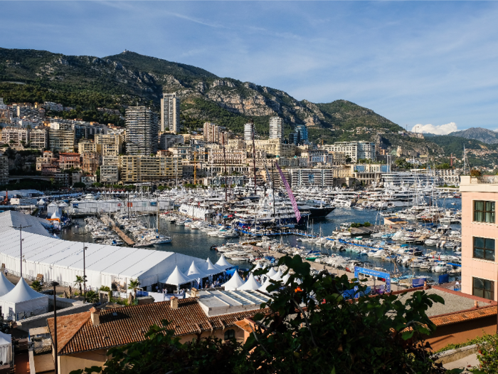The glamorous Monaco Yacht Show is one of the world's premier yachting events.