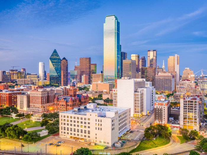 10. Dallas, Texas, is the sixth wealthiest US city.