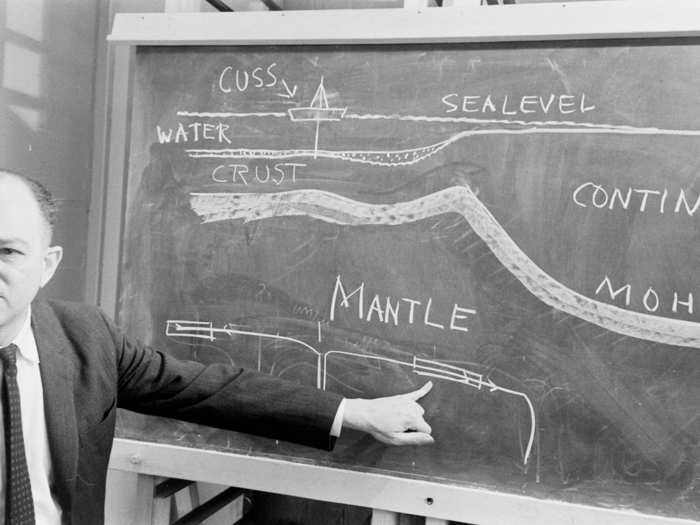 Humans first began digging toward the Earth's mantle in the 1960s, when American scientists conceived of the project known as "Project Mohole," named after Andrija Mohorovicic, who discovered the boundary between the earth's crust and mantle.