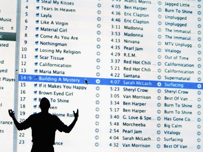 Apple released iTunes in 2001 as a "jukebox" software that allowed Mac users to import songs, convert them to MP3s, and store them.
