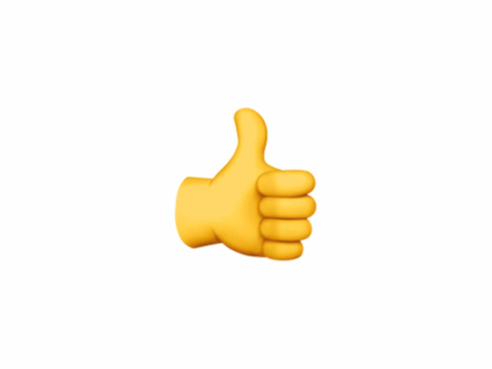 10. Thumbs up