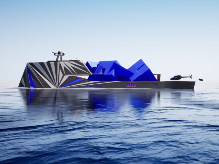 Lucian estimated that Fata Morgana would cost between €50 million and €100 million, about $55 million and $110 million, to be built.
