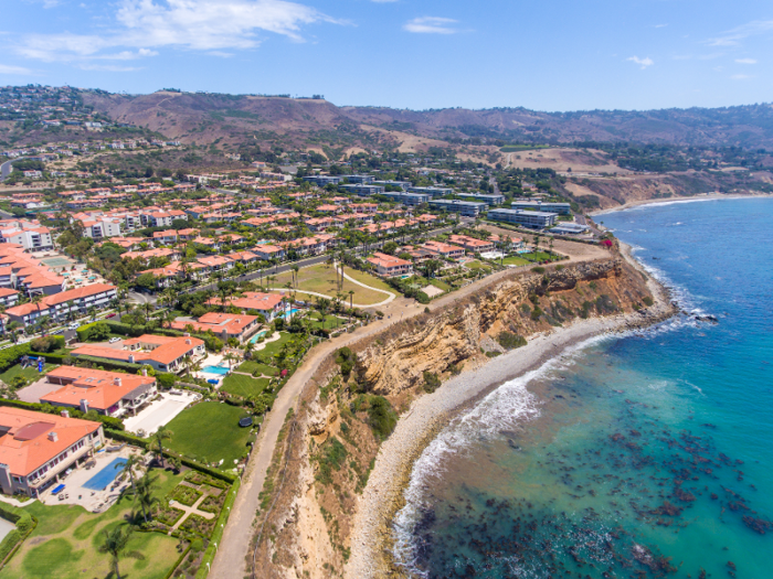 10. 90275: Rancho Palos Verdes/Rolling Hills Estates is located on the coast in southern Los Angeles County, California.