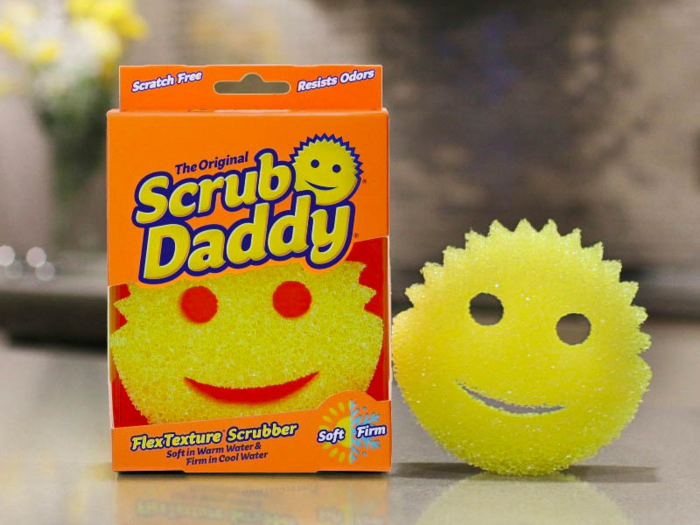 Original Scrub Daddy-Flex Texture Sponge, Soft in Warm Water, Firm