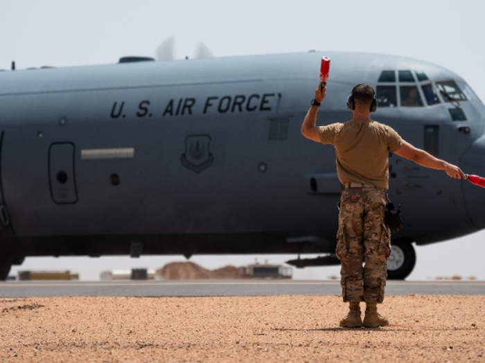 Around 600 US Air Force Airmen are estimated to deploy for six-month tours.