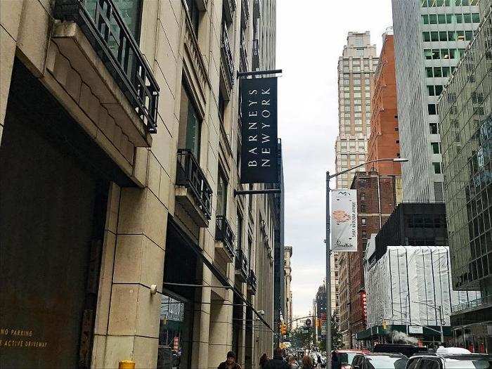 The Barneys flagship on Madison Avenue is one of the company's seven remaining stores and also one of its most iconic, serving as a cultural touchpoint in beloved television series like "Sex and the City" and "Friends."