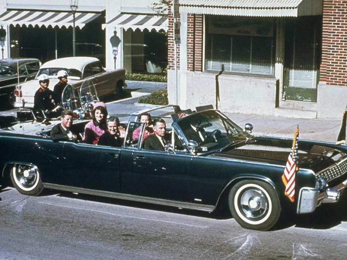 1961 to 1963: Kennedy's Lincoln Continental