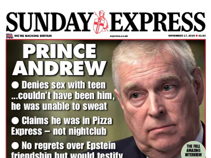A long-awaited interview with Britain's Prince Andrew about his friendship with Jeffrey Epstein aired Saturday night on the BBC.