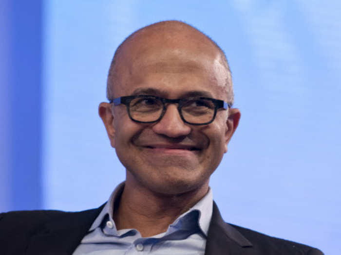 1. Satya Nadella, CEO Microsoft