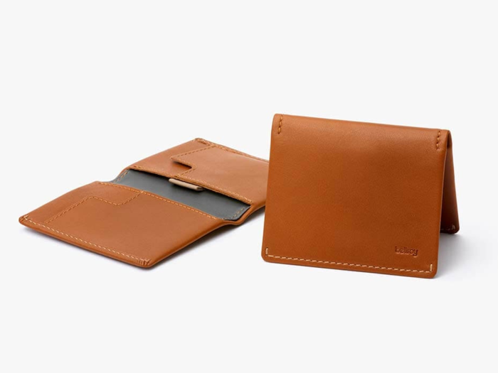 A classic leather wallet