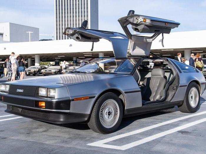The DMC DeLorean was, the context of the auto industry of the late 1970s and early 1980s, a stunner. Nothing else looked like it — the dashing coupé was defined by its gull-wing doors and its stainless-steel skin.