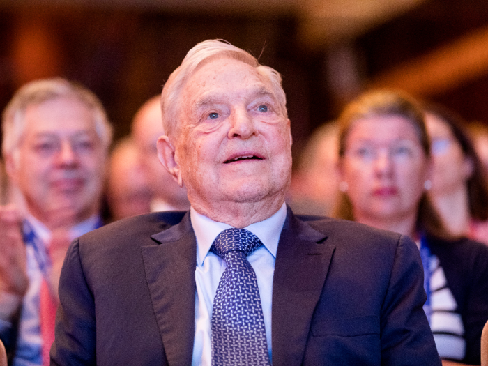 In 2011, George Soros' 28-year-old girlfriend sued him for $50 million, saying he refused to buy her an apartment. At the time, he was 80 years old.