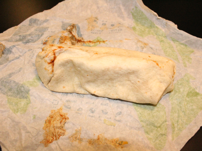 11. CHEESY BEAN AND RICE BURRITO: By far, the worst offender of the Taco Bell burrito menu was the Cheesy Bean and Rice Burrito.