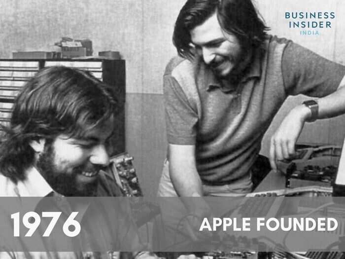 1 April, 1976 – Apple is founded