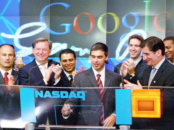 At least 1,000 Google employees were millionaires, thanks to the company's 2004 IPO.
