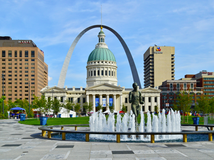 15. St. Louis, Missouri