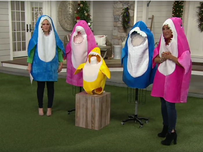 The network currently sells $43 Baby Shark costumes ... for adults.