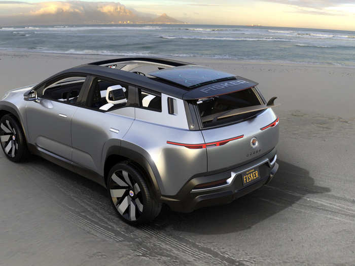The vehicle has a full-length solar roof that provides 1,000 miles of power in a year.