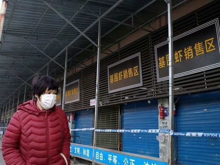 The Huanan Seafood Market in Wuhan closed January 1, after it was found to be the most likely starting point for the outbreak of this coronavirus, also called 2019-nCov.