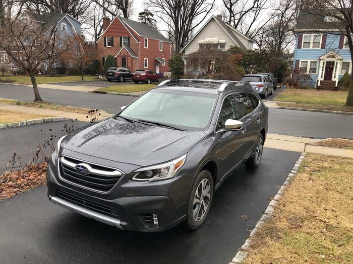 My 2020 Subaru Outback Touring XT was $40,705, well-optioned, and handsomely attired in a "Magnetite Gray Metallic" paint job. (The cheapest Outback available is about $27,000.)