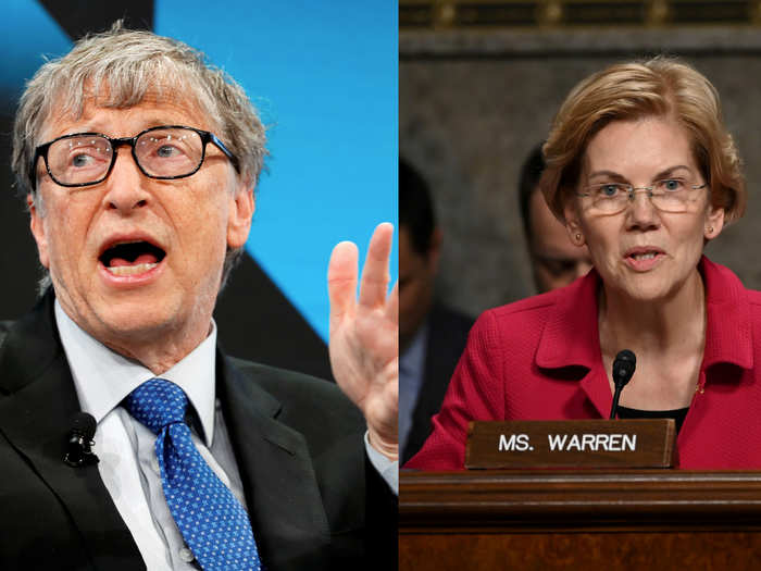 Warren introduced a wealth tax plan aimed at drastically cutting the fortunes of billionaires.